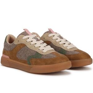 Blowfish NIB Malibu Women’s Tastic Lace Up Sneaker Whiskey Flannel Multicolor 7
